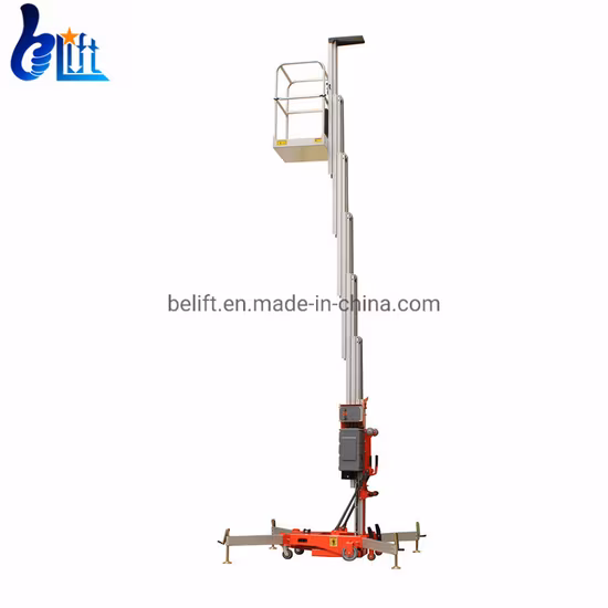 JLG Genie アルミニウム シングル アーム ポータブル電動リフト 7-14m