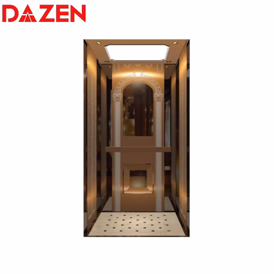 ホット販売エレベーターリフト屋外旅客エレベーターパーソナルエレベーター高級ヴィラ大理石鋼 PVC ステンレス鋼君主家