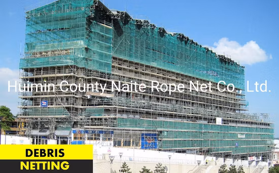 水平建設セーフティネット用HDPEメッシュ瓦礫ネット