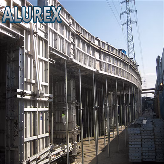 超高層ビル用の軽量 6061-T6 アルミニウム型枠を競争力のある価格で提供